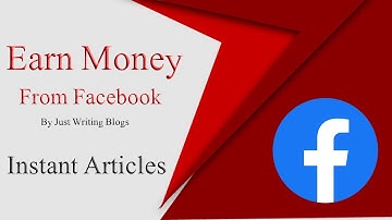 Online Earning From Facebook By Writing Articles | Instant Article | 29 May
