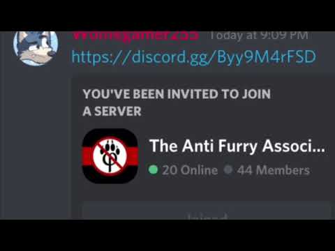 Anti Furry discord meme - YouTube