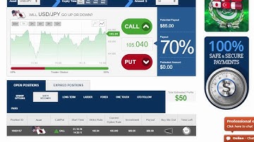 Auto Binary Signals (Main ABS) Video 2 Live Trading - October 31st 2016