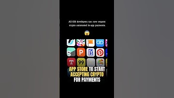 😱 All IOS developers can now request crypto automated in-app payments. #shorts #finance #crypto