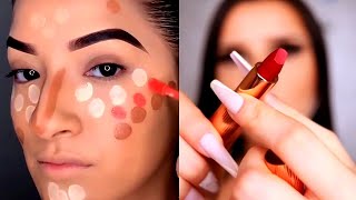 Best Makeup Transformations 2021   New Makeup Tutorials Compilation   Makeup Compilation Resimi