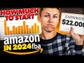 The true amazon fba start up cost in 2024