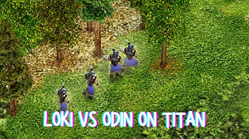 1v1 Titan Difficulty (Loki vs Odin) - Age of Mythology Extended Edition [No Commentary]