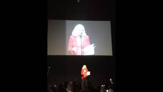 Glenn Close speaks at 1 Billion Rising