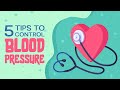 5 Tips to LOWER BLOOD PRESSURE - how to treat high Blood Pressure?