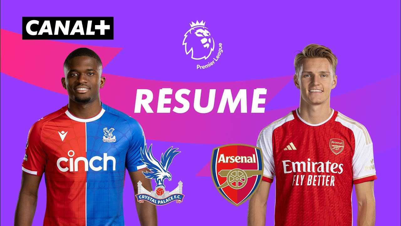 ⁣Le résumé de Crystal Palace / Arsenal - Premier League 2023-24 (J2)