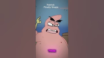 Spongebob Finally Snaps #spongebob #animation #family #cartoon