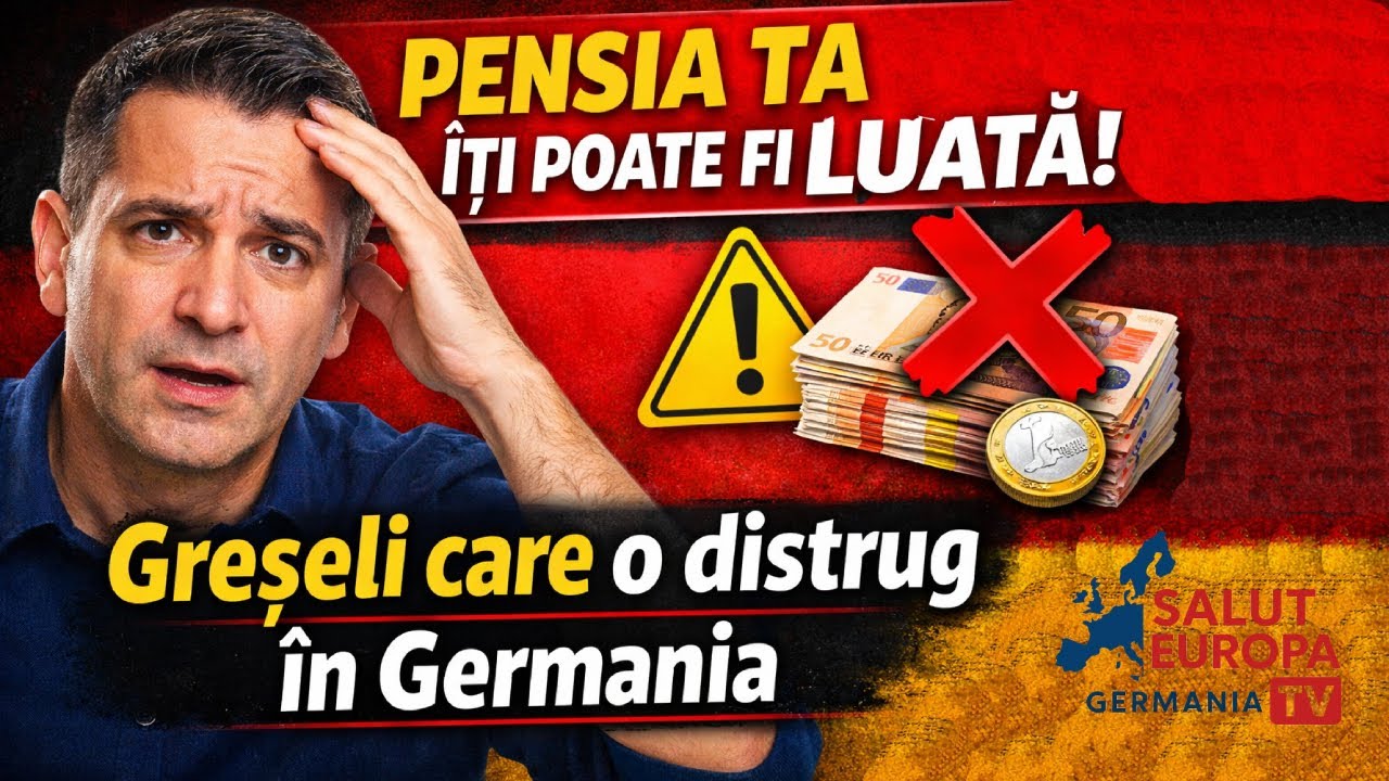 Ce greșeli îți distrug pensia din Germania