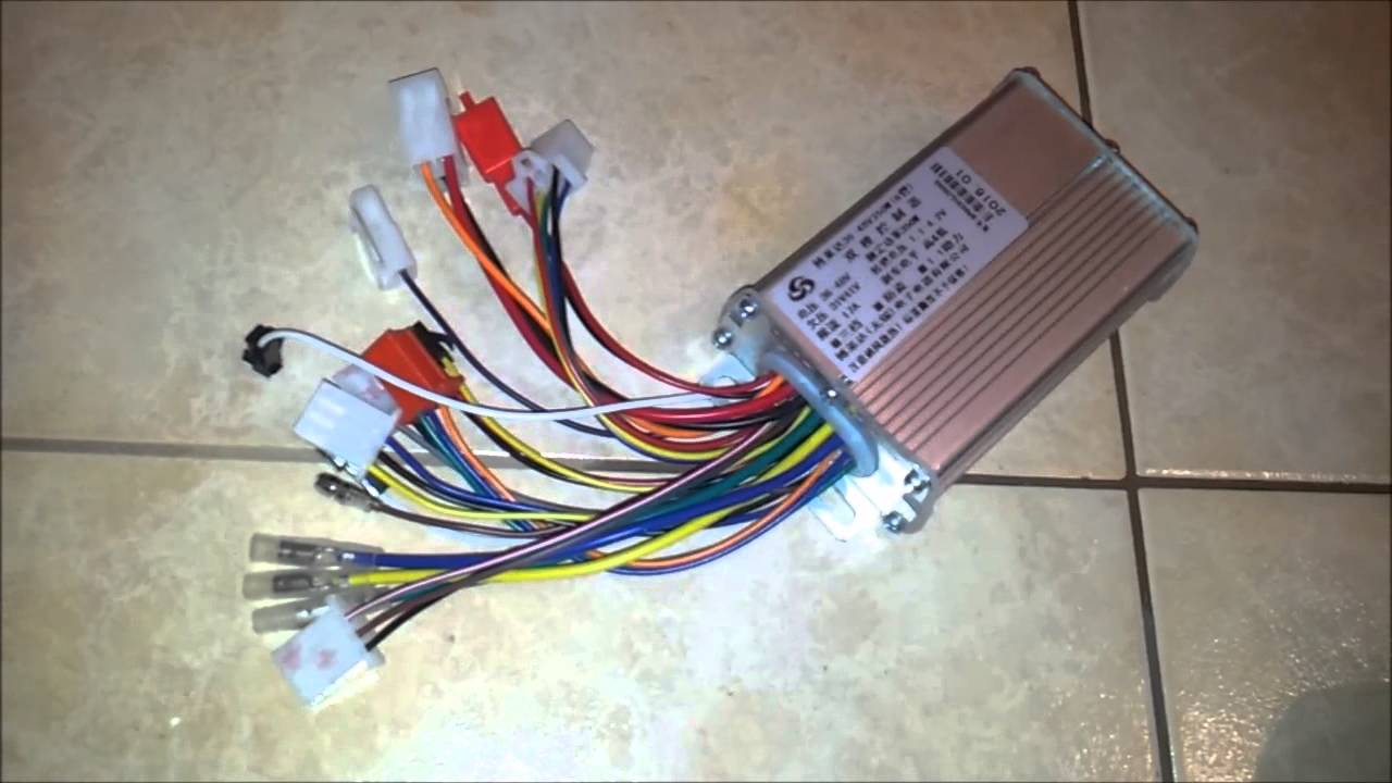 Sterownik BLDC dual 2 napięcia 36/48V hallotronowy bezhallotronowy