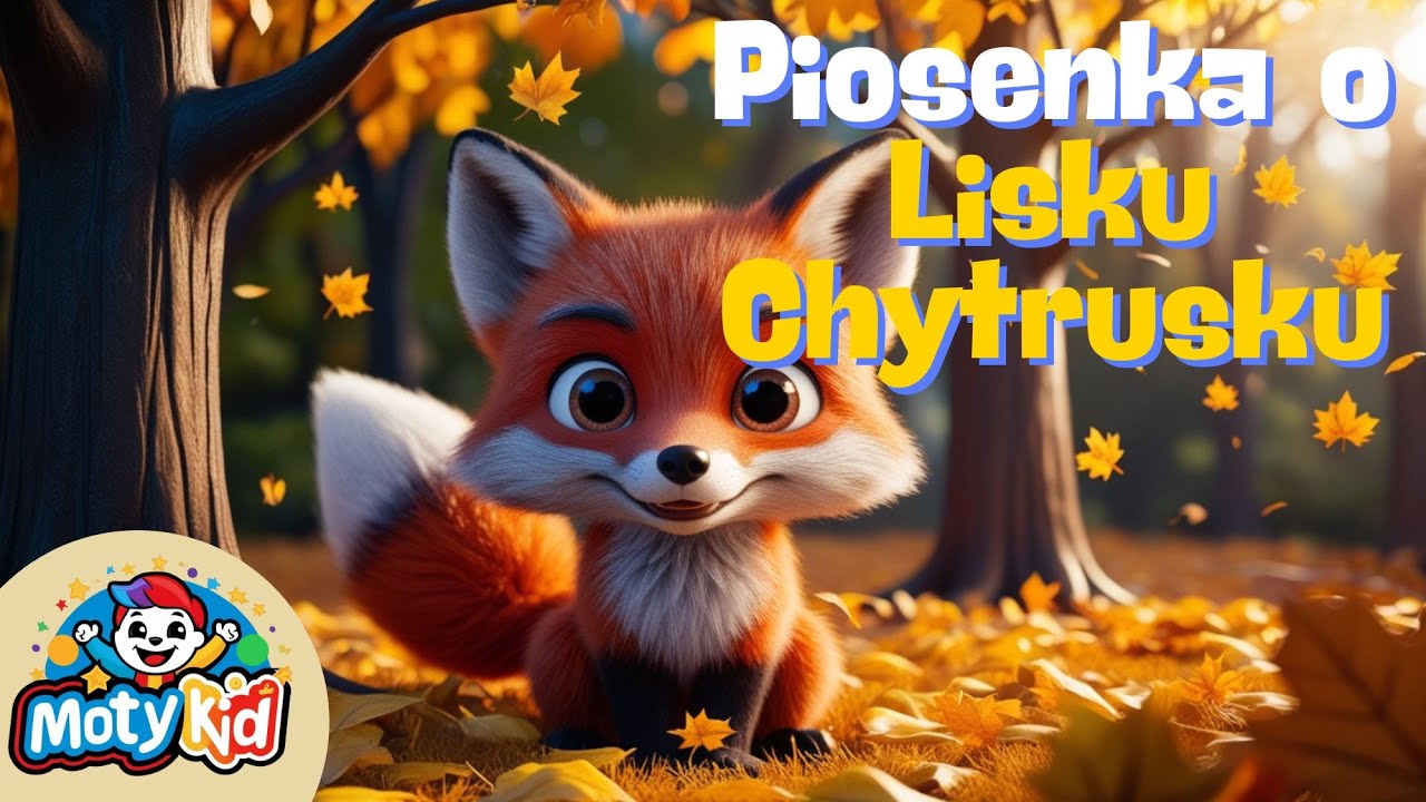 Lisek i jego jesienne przygody! 🦊 Wesoła Piosenka dla Dzieci o Lisie
