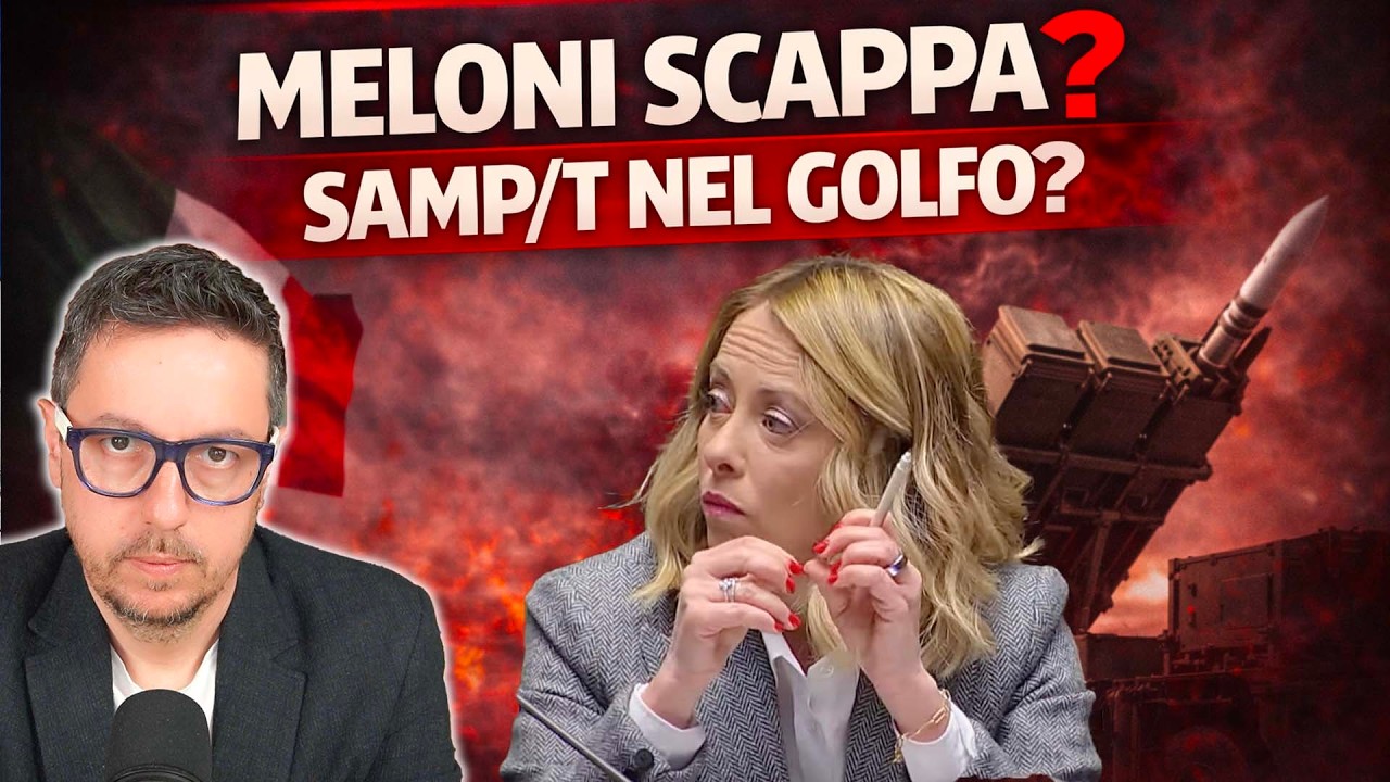 IRAN: l’Italia coinvolta “senza dirlo”. Meloni evita l’Aula, ma muove basi, armi e bollette