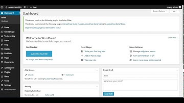 Best Premium WordPress Theme AccessPress Pro - Enable/Disable | WordPress Tutorial