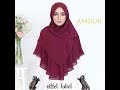 احدث لفات الخمار الماليزى/لف الخمار الماليزىHijab/Tutorial khimar style