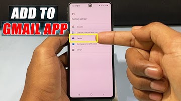 How to Add Yahoo Mail in Gmail App on Phone?