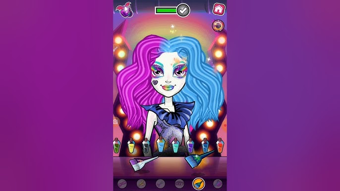 jogo de salão de beleza de monster high