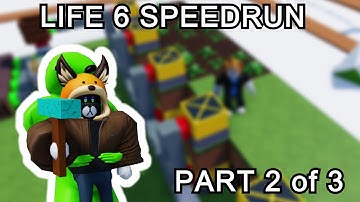 BLOCK TYCOON SPEEDRUN/TUTORIAL! LIFE 6! NO EDITS! NO BOOST PART 2!(BLOCK TYCOON)