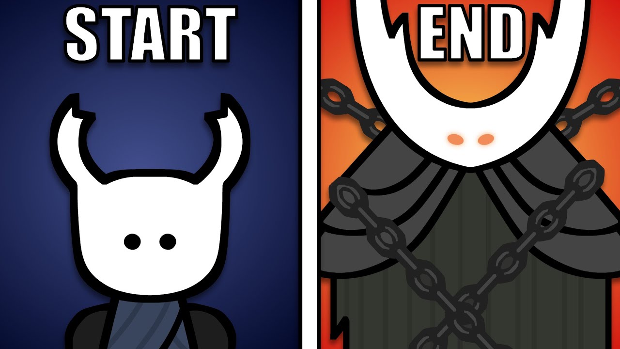 Полная анимация Hollow Knight