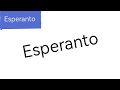 Esperanto Alphabet Song