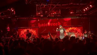 Hatebreed Live “Below The Bottom& Driven By Suffering& DestroyEverything “ Toads New HavenCT 7/15/23