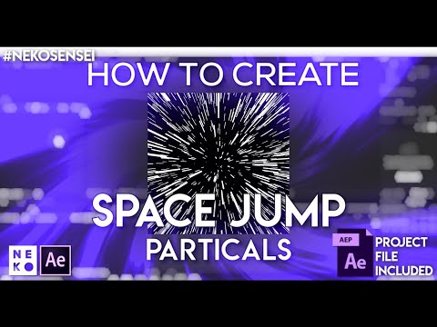 Space Jump Particals {Tutorial} | After Effects | #nekosensei