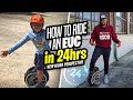 How to ride an EUC for absolute beginners a NEW rider/ESK8 rider's perspective Inmotion V12 Gotway
