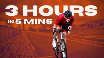 3 HOURS of Racing on Zwift (in 5 Mins)