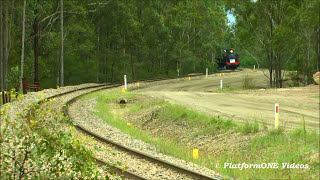 3. Howden 1854 - 2014 SMR Steam Train: SMR-18 & D5917 from East Greta to Pelton, Part 2