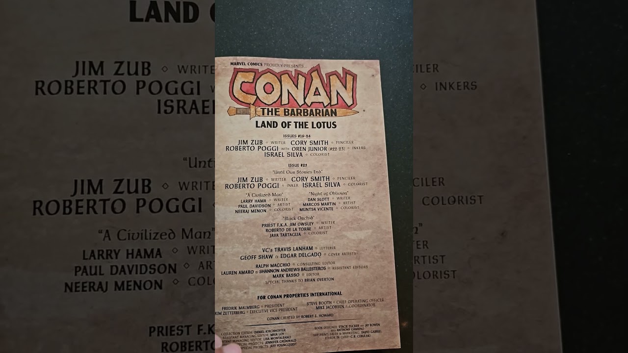 For the Love of Conan! 
