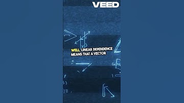 Why Zero Vector Is Always linearly Dependent ?