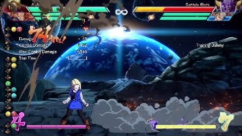 DBFZ Android 18 and Trunks corner combos