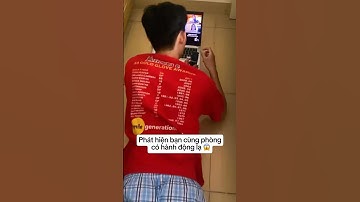 khi đứa bạn cùng phòng biểu hiện lạ 😂 #study #hoctap #sinhvien #hocsinh #congnghe #tech