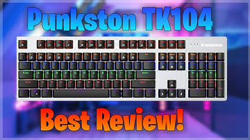 Punkston TK104 Keyboard (Best Review!!)
