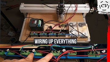 C-Beam DIY CNC Wiring (Motors & Drivers, Spindle & VFD, Arduino & GRBL)