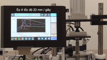 [UNIPULSE] Bộ điều khiển ép Servo "PFA" !: "Trong trường hợp Máy kiểm tra bộ giảm chấn"