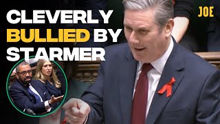 Keir Starmer makes James Cleverly look like a fool at PMQs