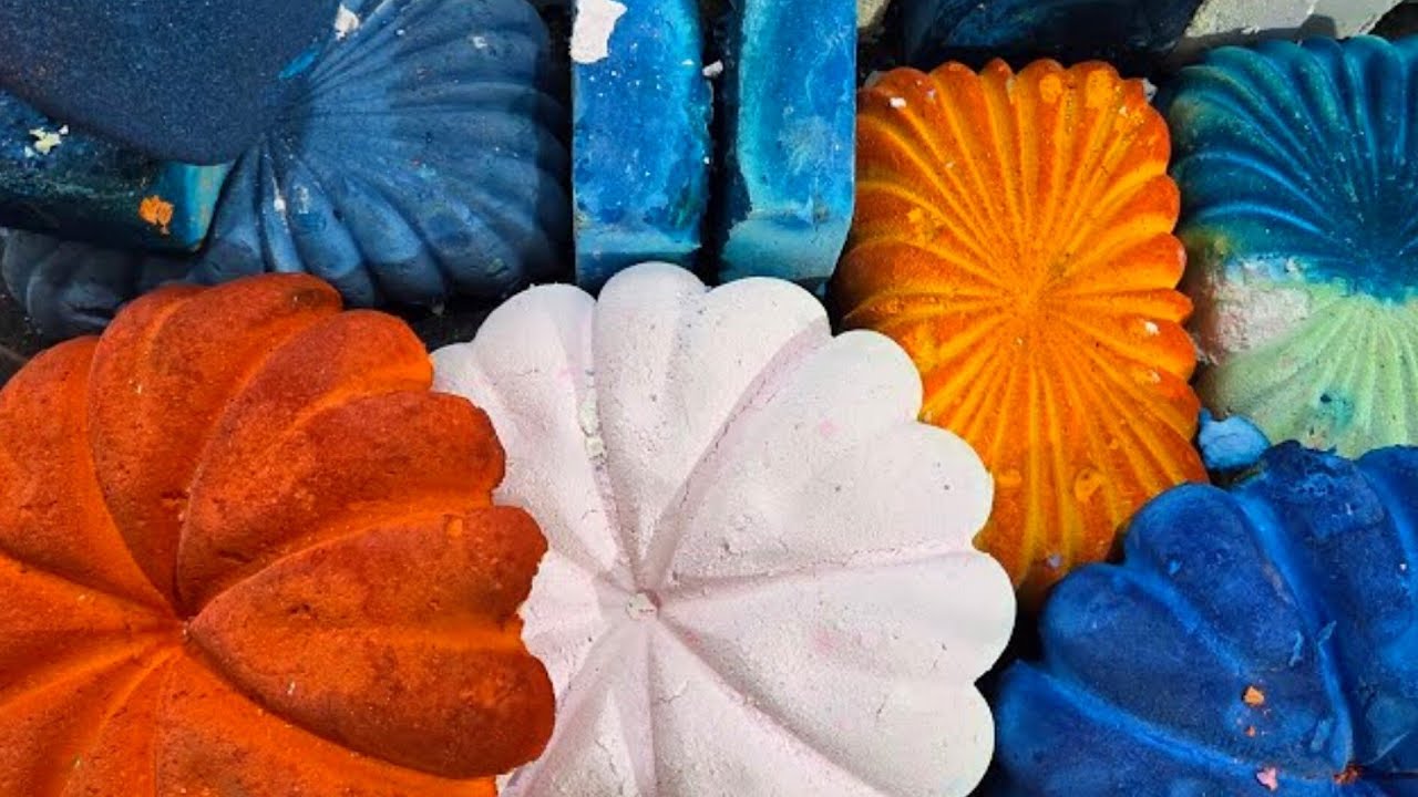 1 Hour Long Compilation Melting Platter Gym Chalk Crush Asmr @Asmr_crushing_queen