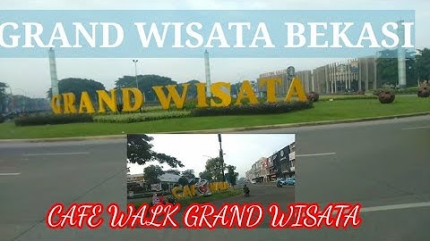 JOGGING DI GRAND WISATA BEKASI l CAFE WALK BEKASI I DAILY VLOG