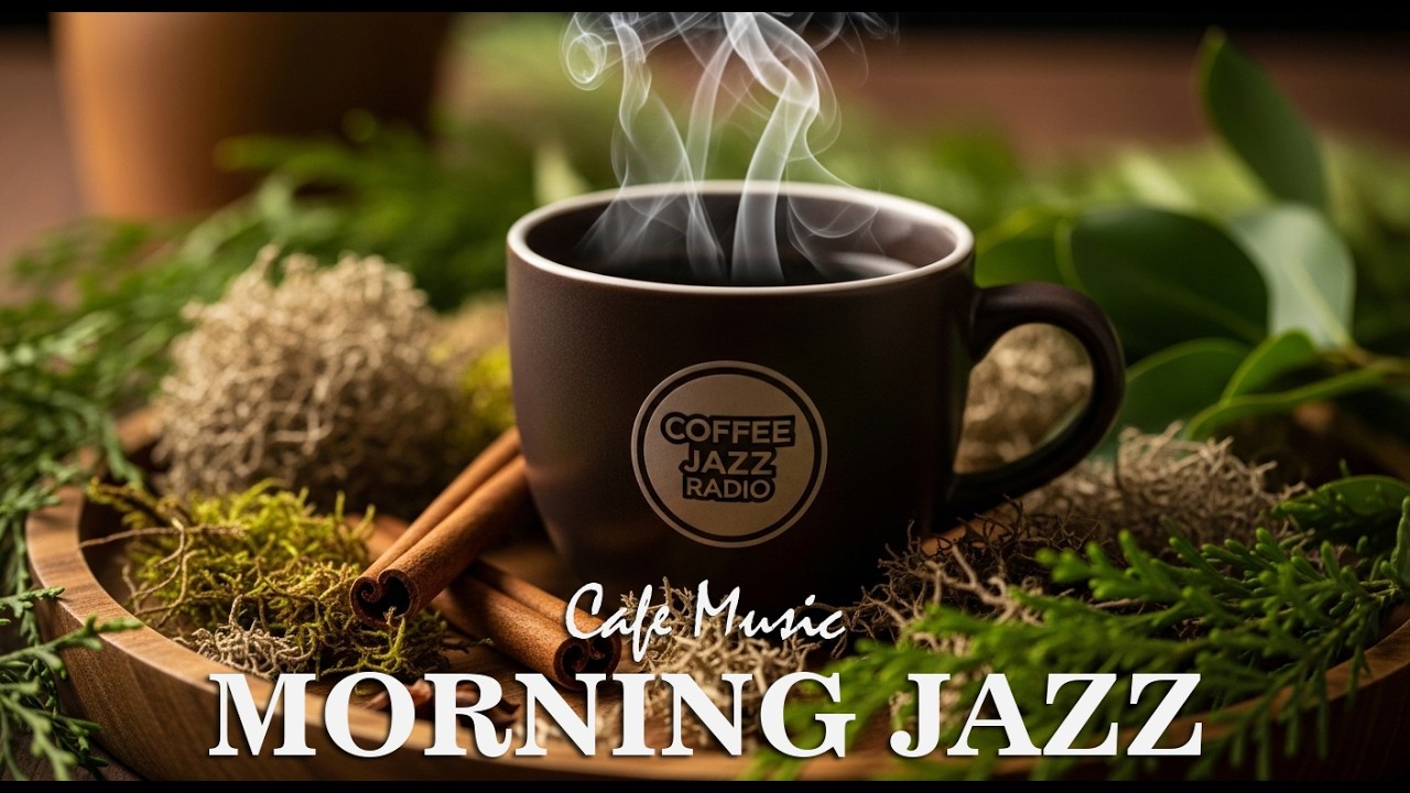 Morning Jazz Cafe Music ☕ Instrumental Soft Jazz Music, Relaxing Bossa Nova Piano for Begin the Day