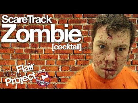 How to mix a Zombie Cocktail for the ScareTrack podcast July 2015