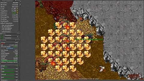 Tibia 120 Master Sorcerer Edron Werebeasts Hunt