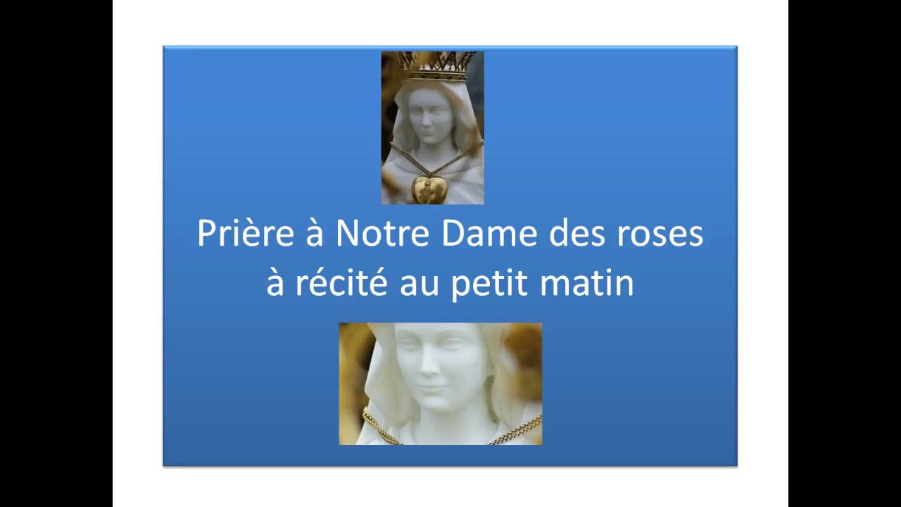 Prière du matin Notre Dame des Roses San Damiano YouTube