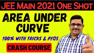 Area Under The Curve One Shot | JEE Main 2021 Crash Course | MathsKart