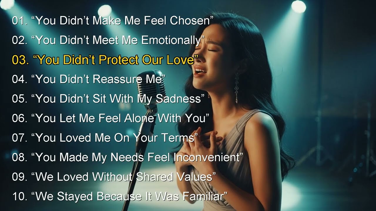 Sad Love Songs by the Ocean Waves 🌊 | Emotional English Playlist 2026