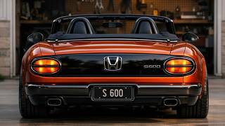 2026 Honda S600 Is Here Japan s Most Forgotten Roadster Returns And It s INSANE