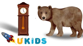 Hickory Dickory Dock  +More Nursery Rhymes & U-Kids Songs (100% free childrens songs)