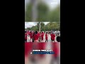 Huntersville, N.C. students cheer on classmate with rare disease as she hits run's finish line