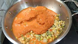 Avarekalu Sagu Recipe Without Onion and Garlic |Avarekalu Sagu Recipe In Hindi |Shakahari Kitchen