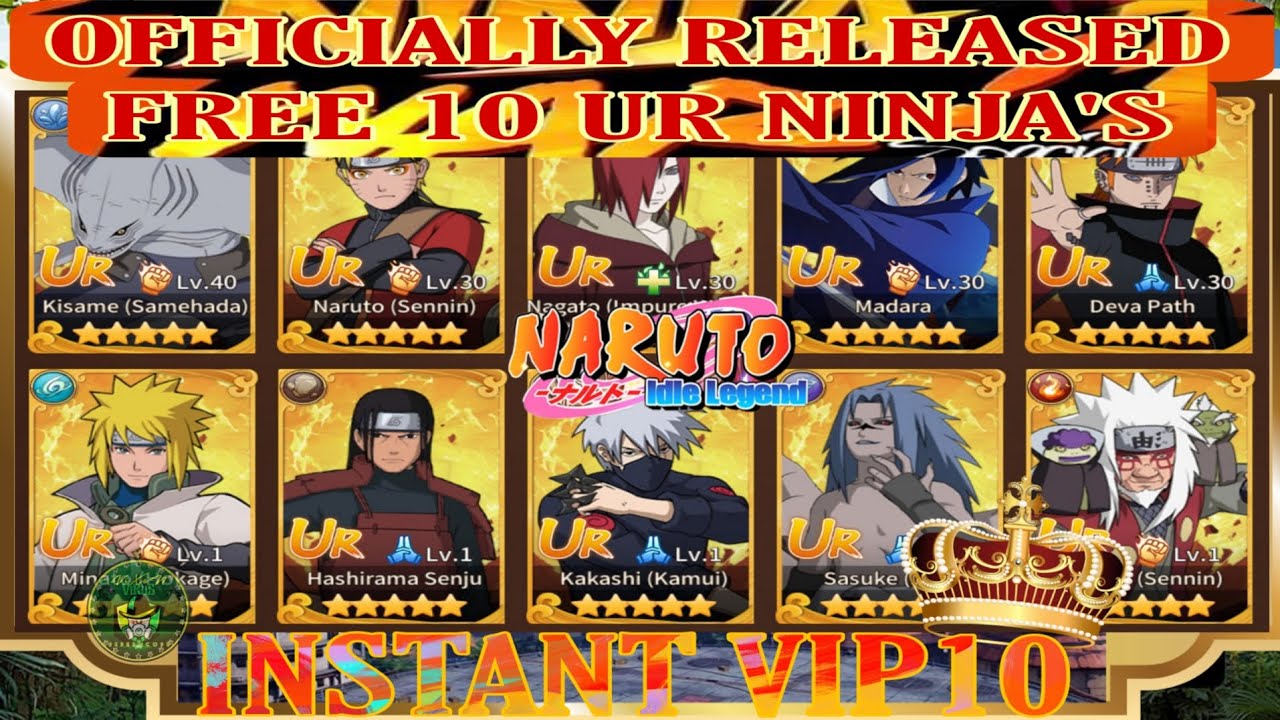 Ninja War Special Version 2 - Officially Launching S1 Shinobi Free 10 UR ninja + Instant Vip 10 🤩