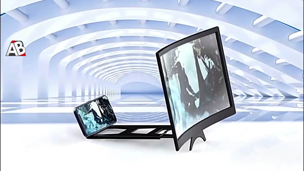 12inch Foldable HD Video Desk Phone Holder