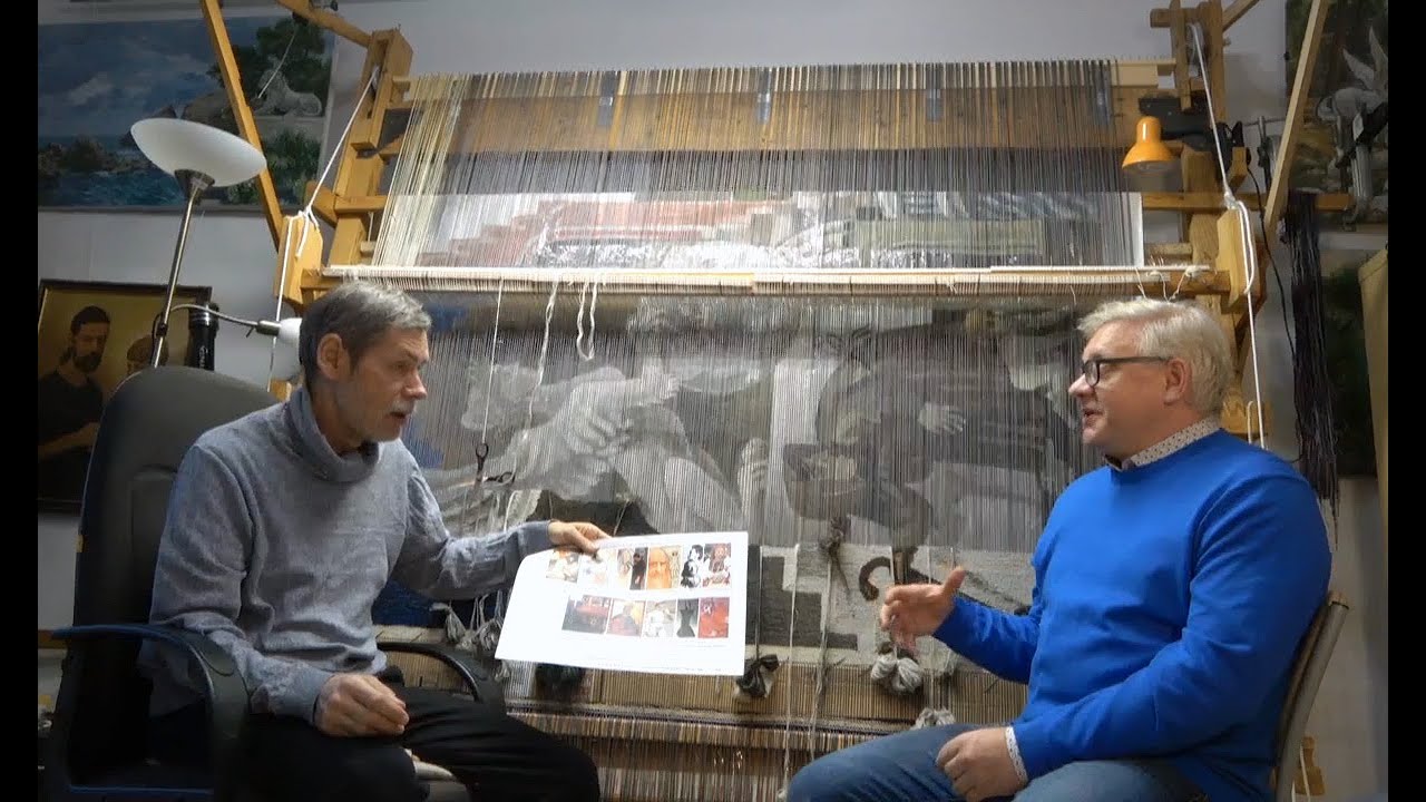 ч 4 "Художники и Математики"Беседы о творчестве для чайников А.МАДЕКИН-гобелен и И.ВОЛЬНОВ-математик